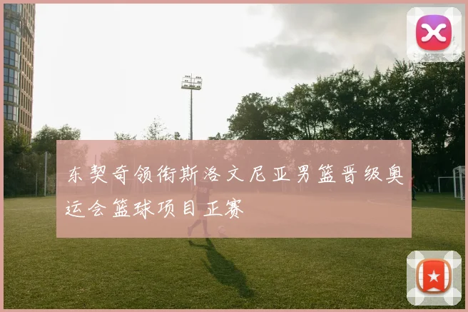 东契奇领衔斯洛文尼亚男篮晋级奥运会篮球项目正赛
