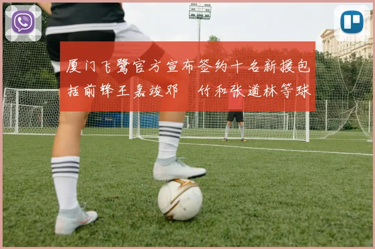 厦门飞鹭官方宣布签约十名新援包括前锋王嘉竣邓棽竹和张道林等球员