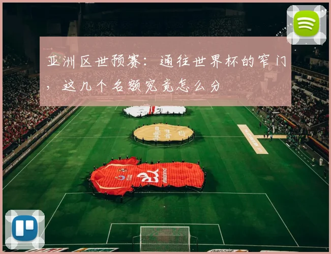 亚洲区世预赛:通往世界杯的窄门,这几个名额究竟怎么分